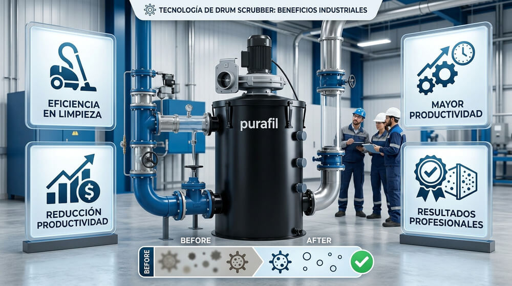 Beneficios de instalar un Drum Scrubber en la industria peruana